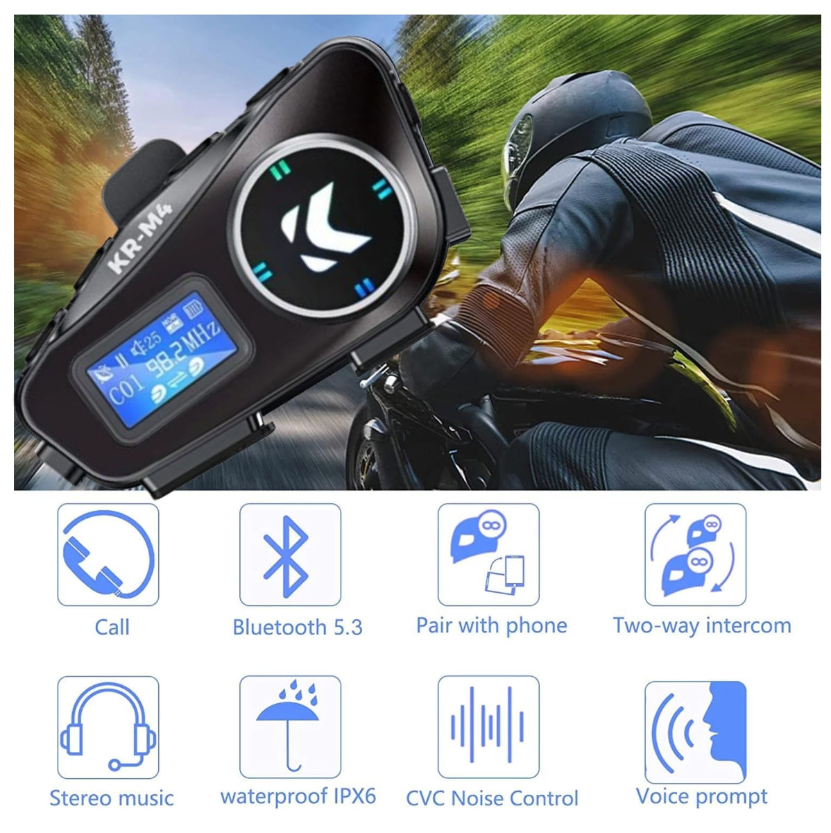 Intercomunicador M4 Combo