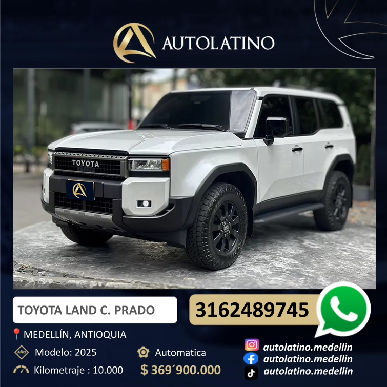 TOYOTA LAND CRUISER PRADO 2.4 FIRST EDITION At8