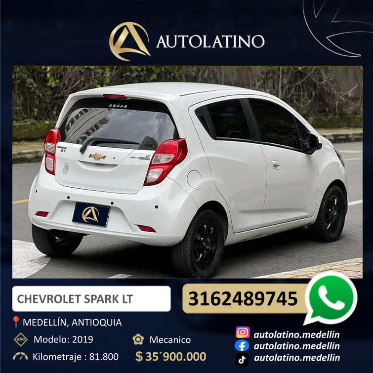 CHEVROLET SPARK GT LT 1.2
