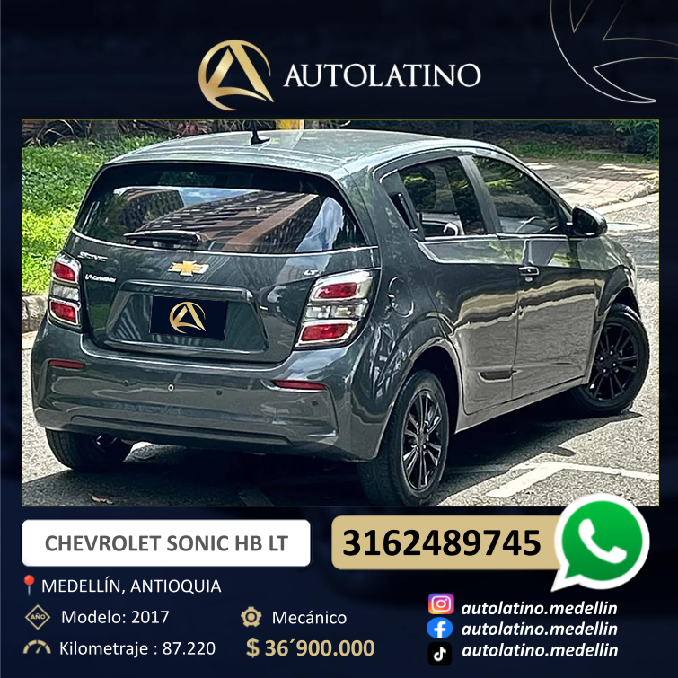 CHEVROLET SONIC LT HB 1.6