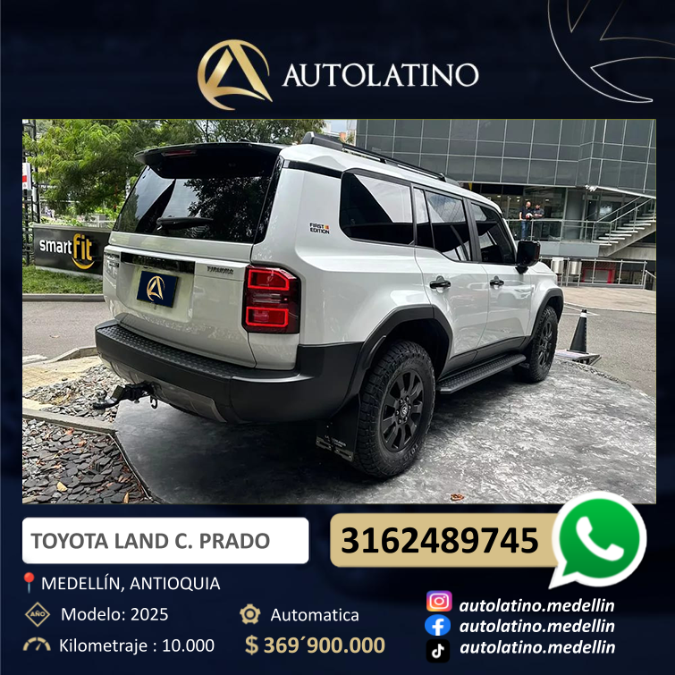 TOYOTA LAND CRUISER PRADO 2.4 FIRST EDITION At8
