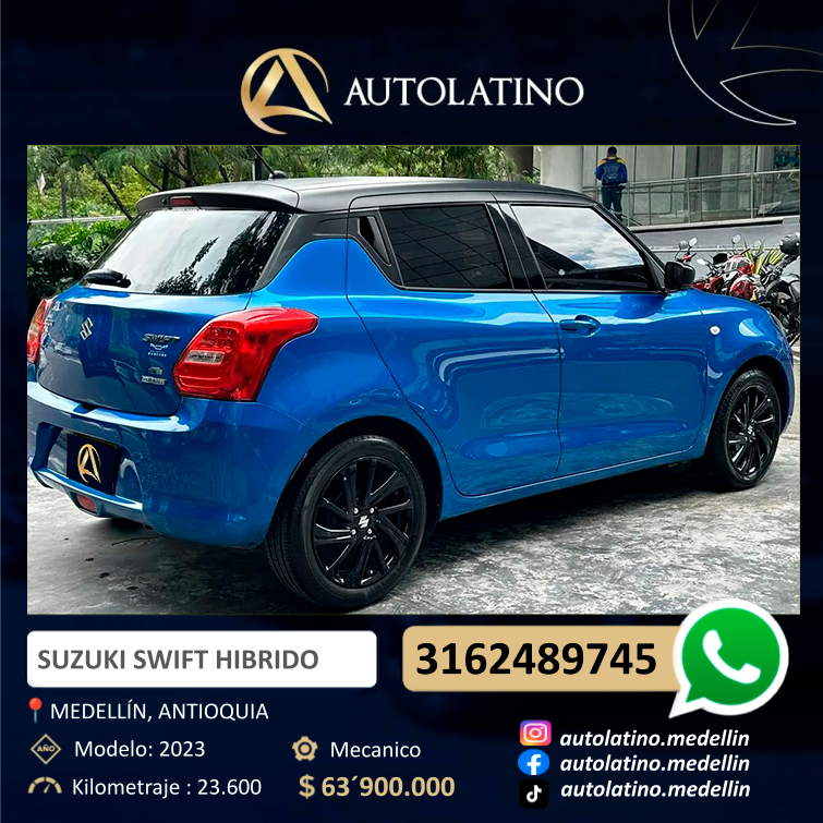 SUZUKI SWIFT HIBRIDO 1.2