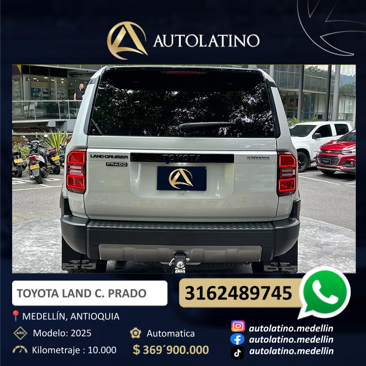 TOYOTA LAND CRUISER PRADO 2.4 FIRST EDITION At8