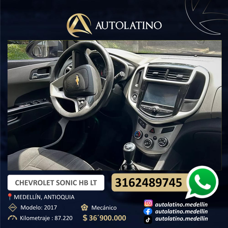 CHEVROLET SONIC LT HB 1.6