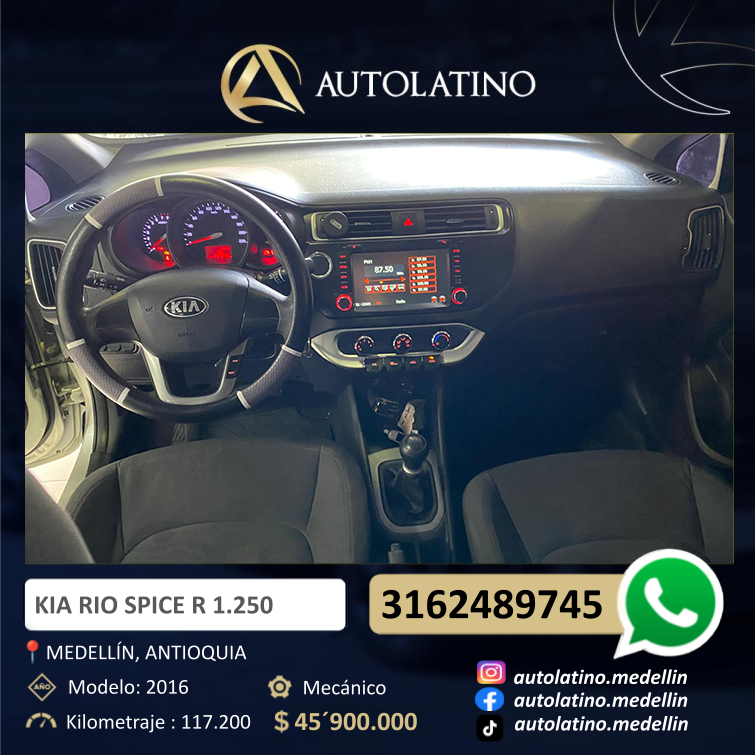 KIA RIO SPICE R 1.250