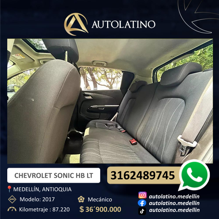 CHEVROLET SONIC LT HB 1.6