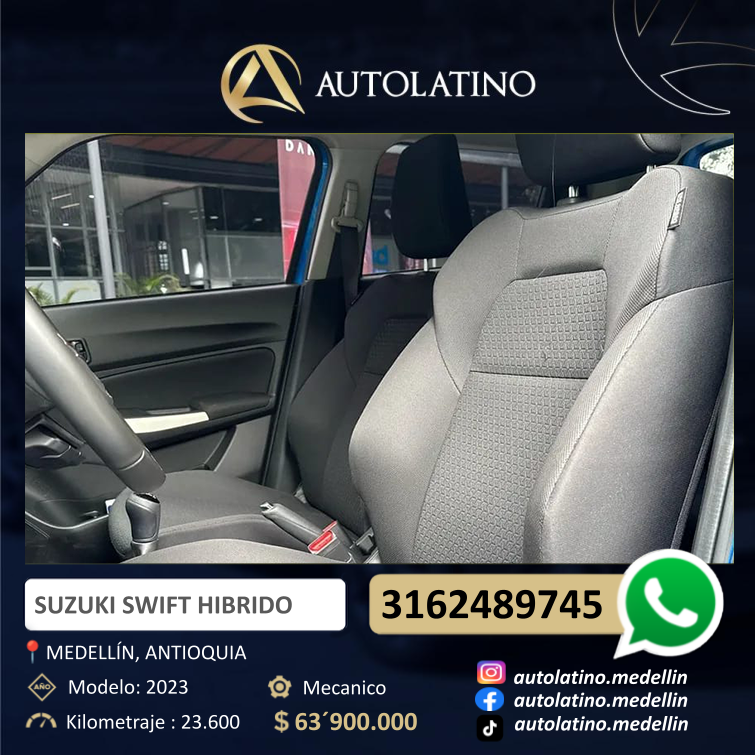 SUZUKI SWIFT HIBRIDO 1.2