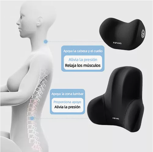 Kit almohadas cuello y espalda