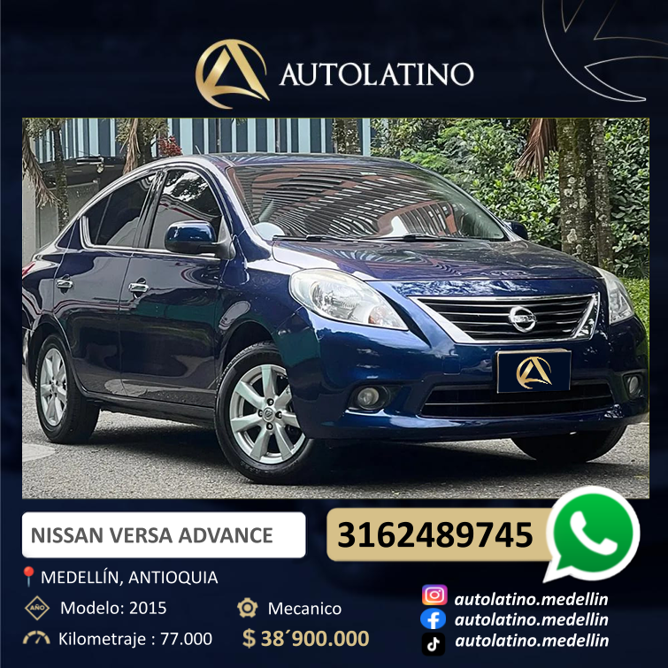 NISSAN VERSA ADVANCE 1.6