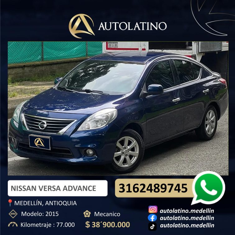 NISSAN VERSA ADVANCE 1.6