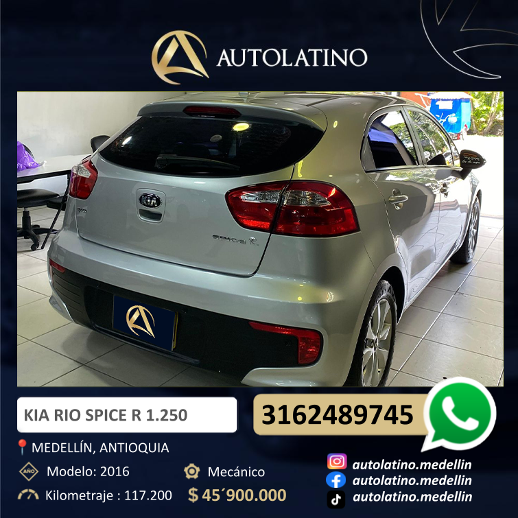 KIA RIO SPICE R 1.250