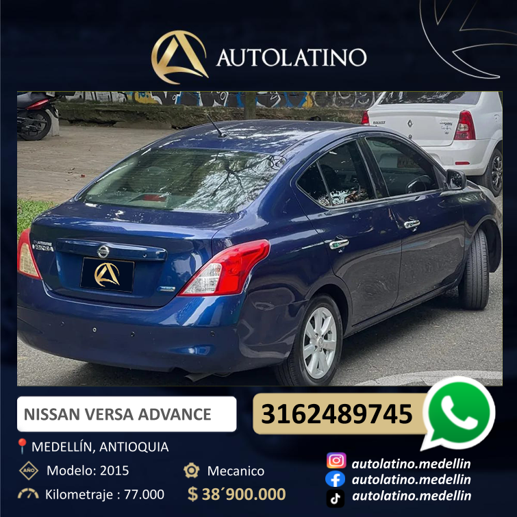 NISSAN VERSA ADVANCE 1.6