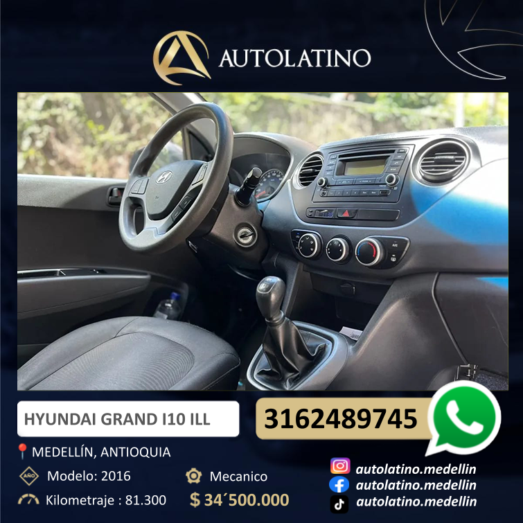 HYUNDAI GRAND I10 ILLUSION 1.0 ACTIVE