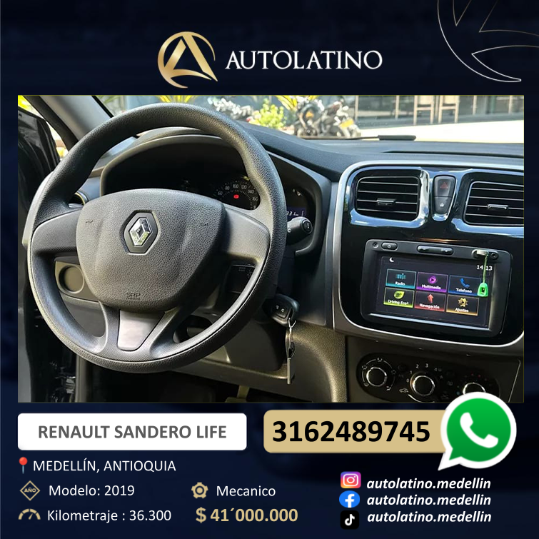 RENAULT SANDERO LIFE 1.6