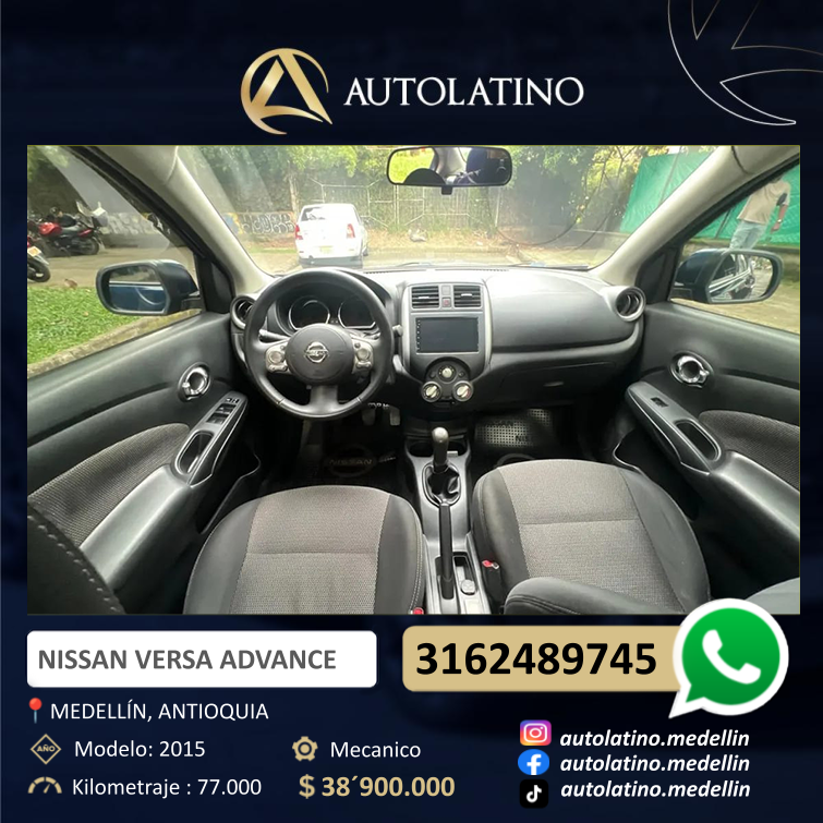 NISSAN VERSA ADVANCE 1.6