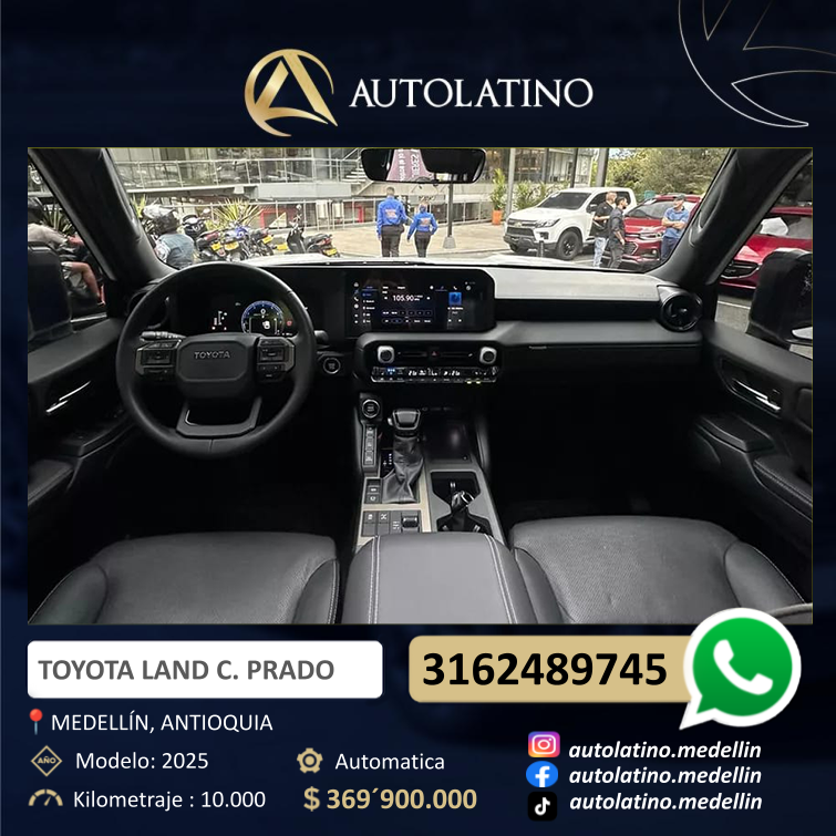 TOYOTA LAND CRUISER PRADO 2.4 FIRST EDITION At8