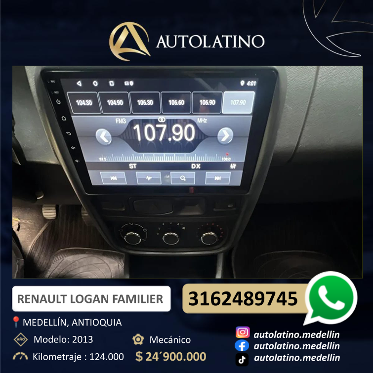 RENAULT LOGAN FAMILIER 1.4
