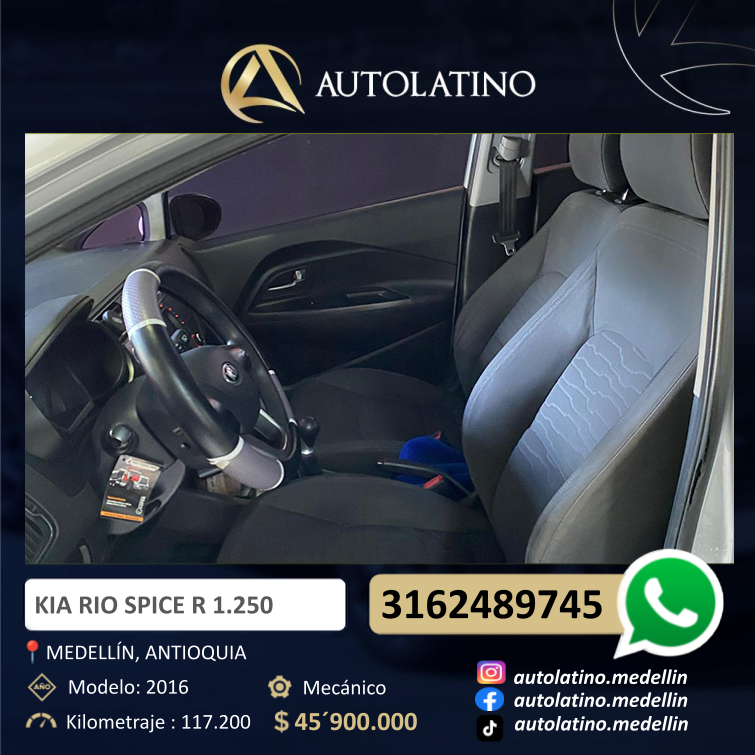 KIA RIO SPICE R 1.250