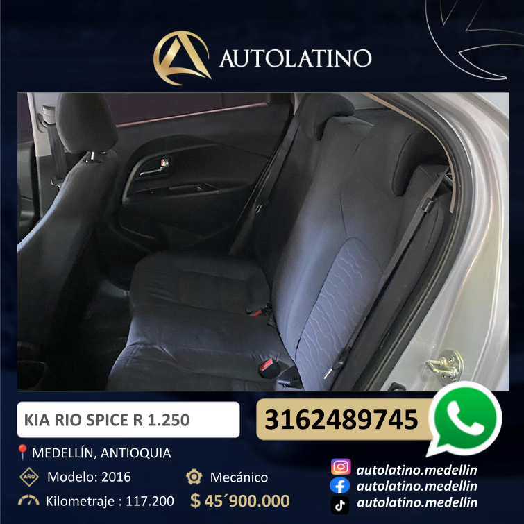 KIA RIO SPICE R 1.250