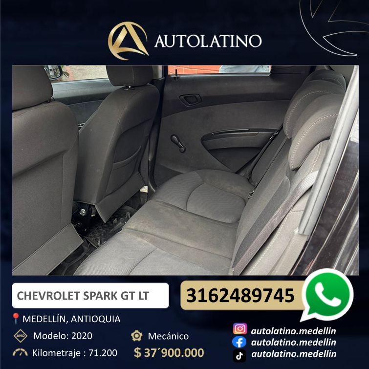CHEVROLET SPARK GT LT 1.2