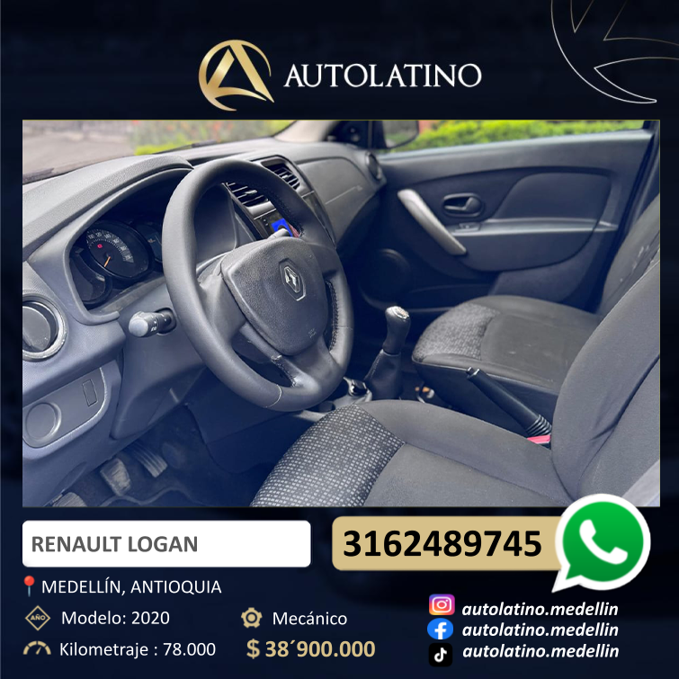 RENAULT LOGAN AUTHENTIQUE LIFE 1.6